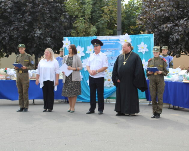 Акция «Белый цветок» в Острогожском филиале  «Горожанский казачий кадетский корпус»