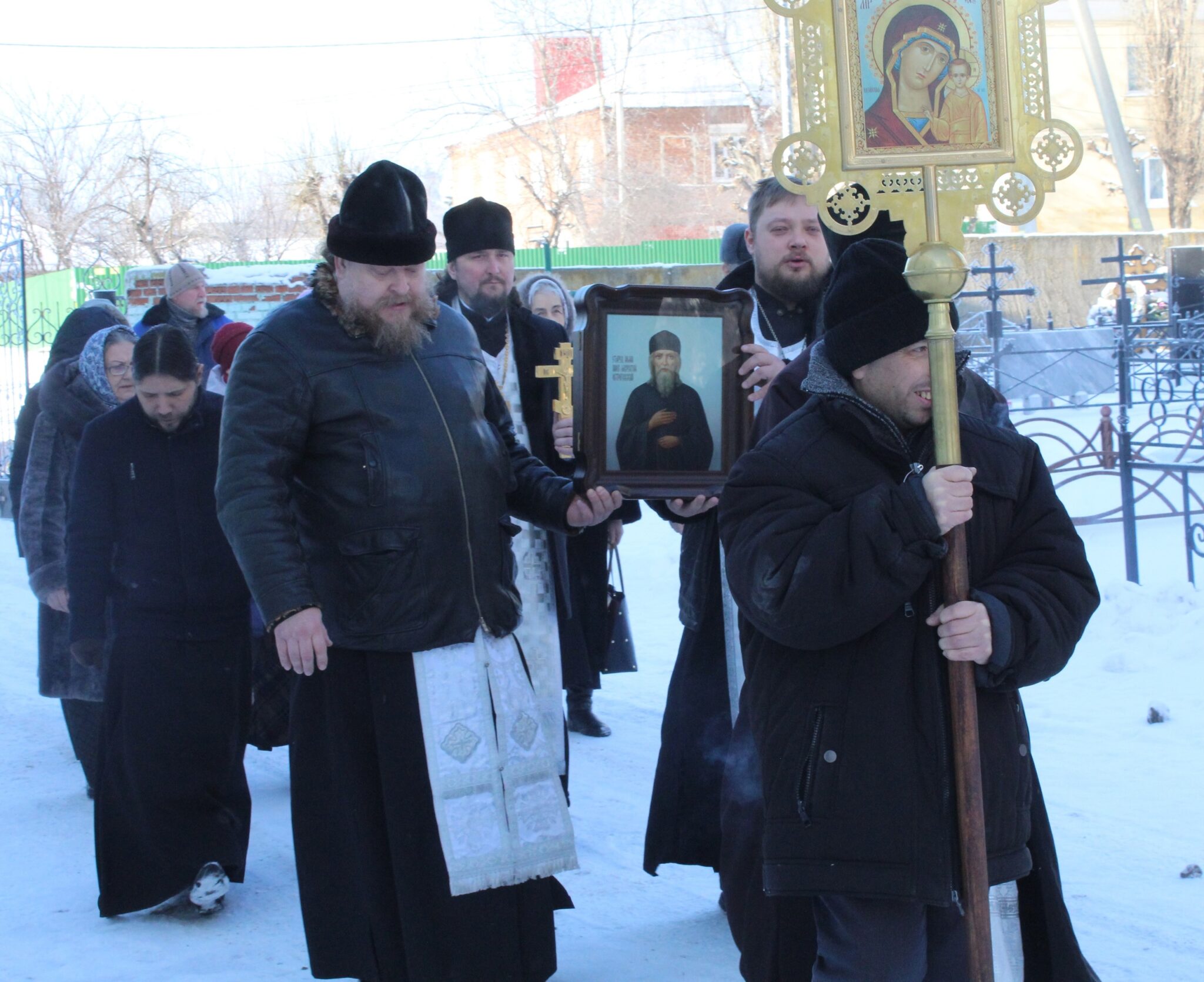 В Острогожске молитвенно почтили память старца Иоанна (инока Лаврентия)