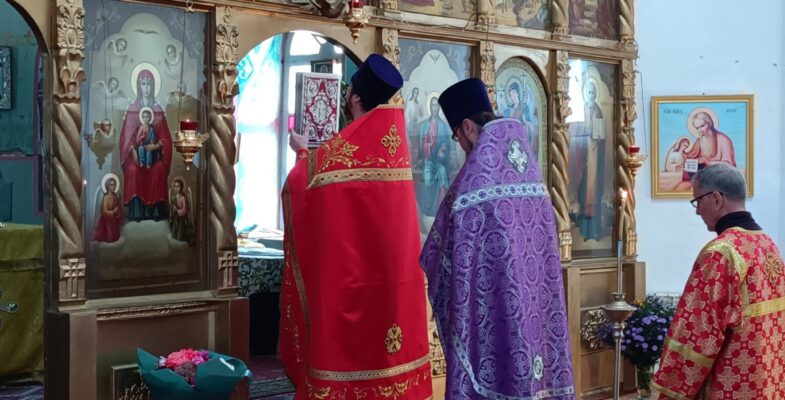 Представление нового настоятеля