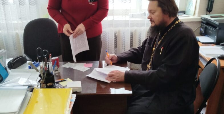 В селе Гнилое укрепляется связь школы и храма: подписано соглашение о сотрудничестве